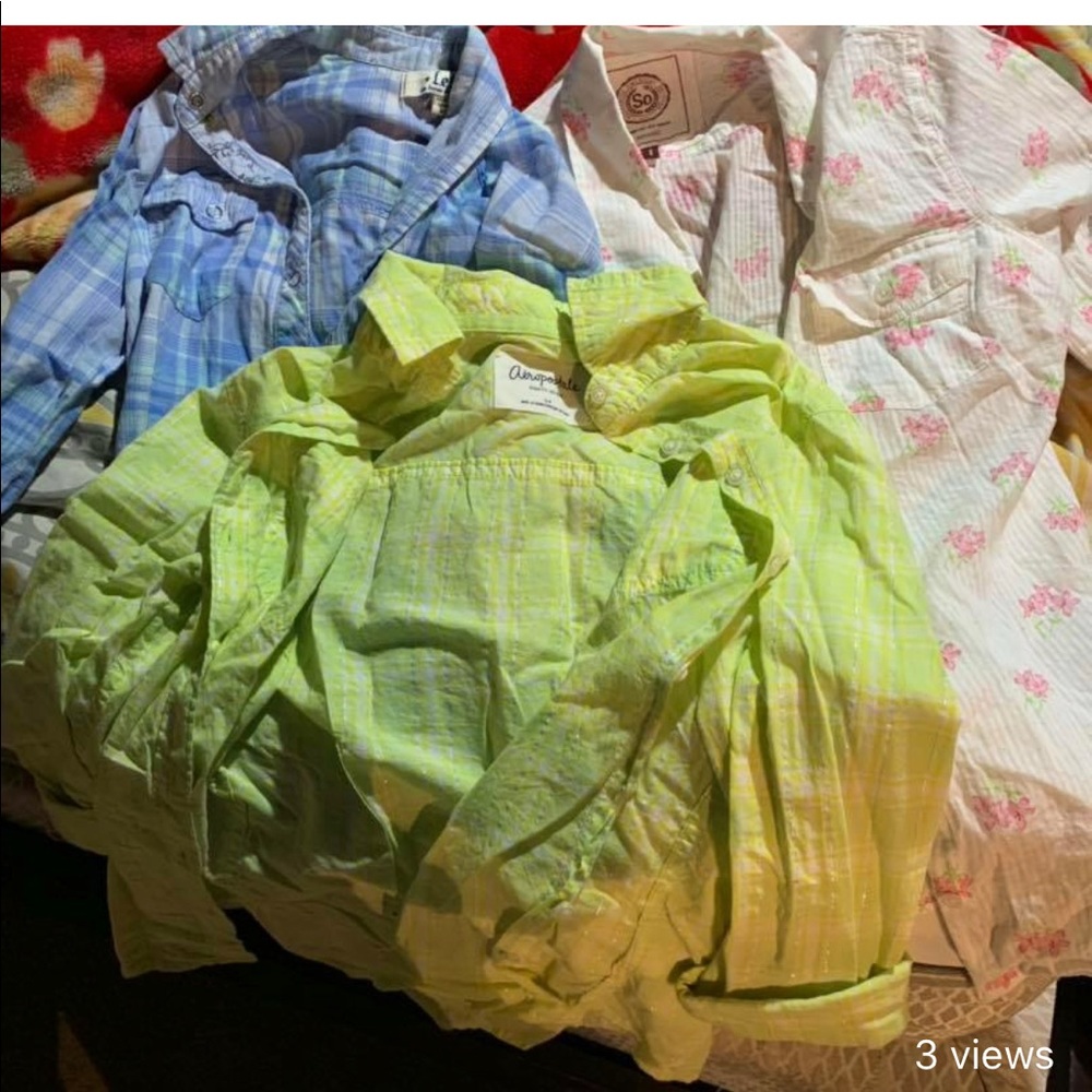 Button up tops
